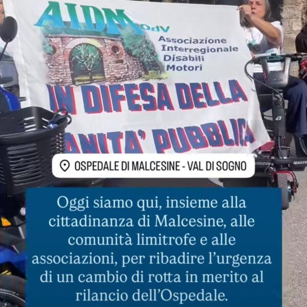 manifestazione AIDM odv del 14/09/2026